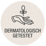 Hand Zweig Dermatologisch getestet