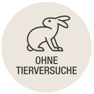 Hase ohne TIERVERSUCHE